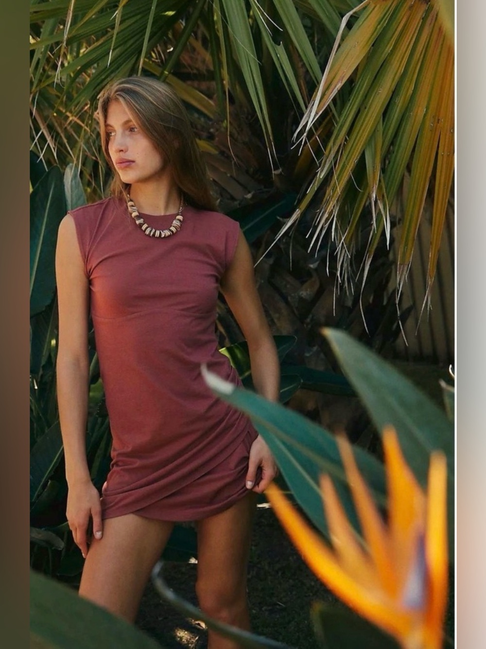 🧡 Free People Jacinta Mini Dress Maple Syrup NWT Size S